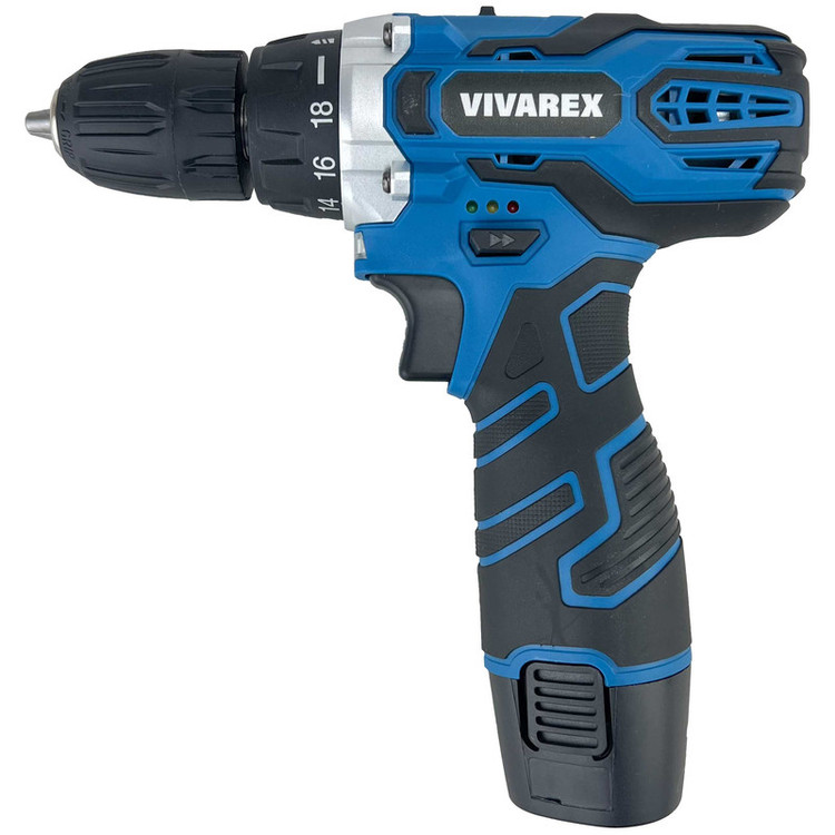 کیت دریل پیچ گوشتی شارژی ویوارکس مدل VR12V-2A-BLUE